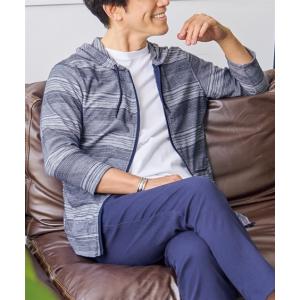 パーカー メンズ 2点セット 7分袖 ＋ Tシャツ 3L〜10L ニッセン nissen｜nissenzai