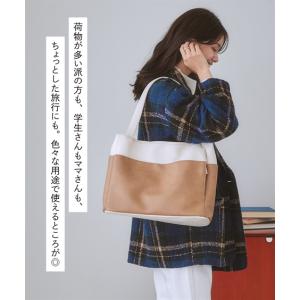 トートバッグ レディース 10ポケット 多収納...の詳細画像2