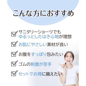 ショーツ サニタリー 大きいサイズ レディース...の詳細画像1