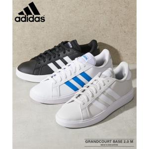 adidas メンズ スニーカー GRANDCOURT BASE 2 M  靴 シューズ 26〜30cm ニッセン nissen｜ニッセン Yahoo!店