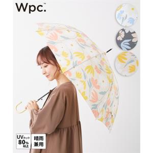 レディース Wpc. ダブリュピーシー フラワー柄雨傘 ニッセン nissen｜nissenzai