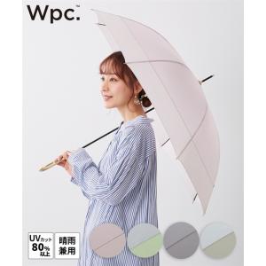 レディース Wpc. ダブリュピーシー 切り継ぎプレーン雨傘 ニッセン nissen｜nissenzai