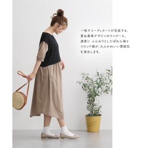 マタニティ ワンピース 授乳服 ママ ウエア ...の詳細画像1