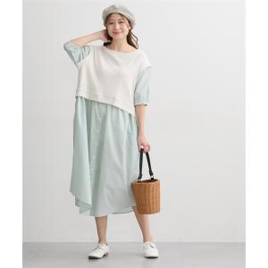 マタニティ ワンピース 授乳服 ママ ウエア ...の詳細画像4