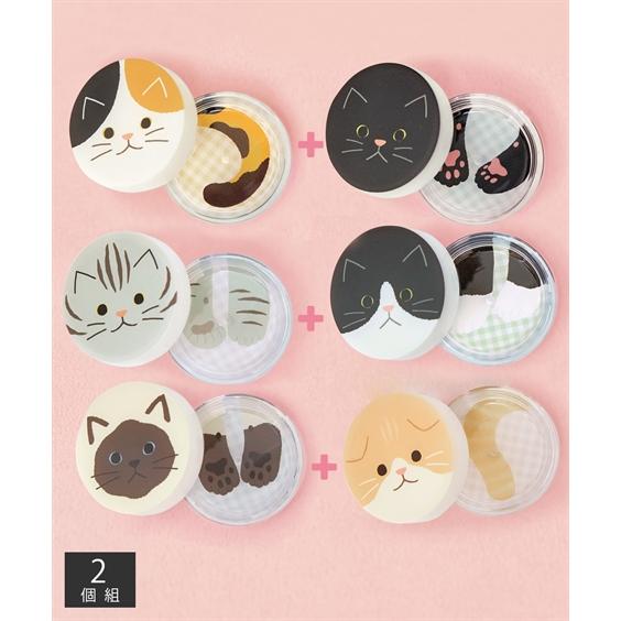化粧品 オールインワン ねこ柄 ケース 入り ジェル 2個組 春 夏 秋 冬 ニッセン nissen