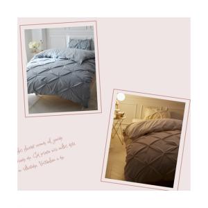 布団カバーセット 寝具 大人可愛いダイヤタック...の詳細画像3