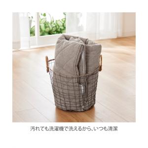 洗えるキルト ソファー カバー |麻混シリーズ...の詳細画像5