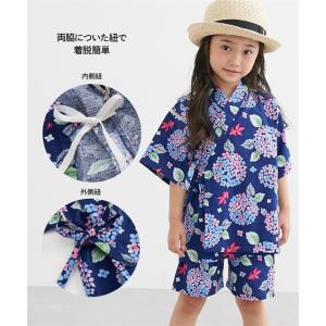 甚平 子供服 キッズ スーツ 男の子 女の子 ...の詳細画像2