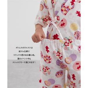 甚平 子供服 キッズ スーツ 男の子 女の子 ...の詳細画像3
