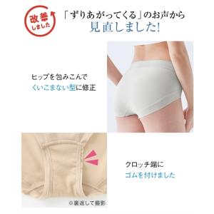 ショーツ レディース お腹 脚口らくちん 軽や...の詳細画像3