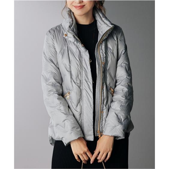 コート アウター シニア ファッション エレガンスダウン ジャケット M/L/LL ニッセン nis...