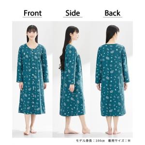 パジャマ 大きいサイズ レディース 夏の綿10...の詳細画像4