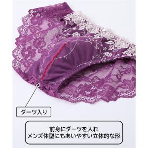 ショーツ MTF ローズレーシーMTF バック...の詳細画像4