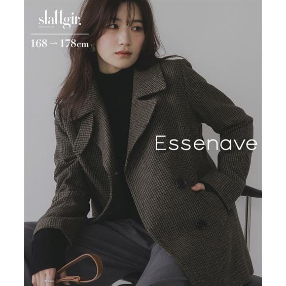 コート アウター トールサイズ レディース 高身長 ピー Essenave 冬 大きいサイズ | L...