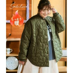 ニッセン（nissen） コート アウター ダイヤ柄キルト中わた アト