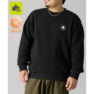 トレーナー スウェット メンズ 裏起毛ワンポイントクルーネック LOGOS Park ロゴスパーク 春 秋 大きいサイズ プルオーバー | 3L/4L/5L | ニッセン nissen