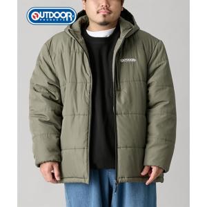 OUTDOOR ジャケット アウター メンズ フード付き中綿 アウトドアプロダクツ 冬 大きいサイズ | 3L/4L/5L/6L/8L | ニッセン nissen