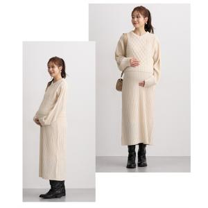 マタニティ ワンピース 授乳服 ママ ウェア ...の詳細画像5