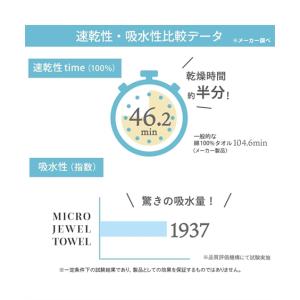 フェイスタオル マイクロジュエル カラー フェ...の詳細画像3