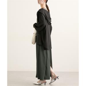 ワンピース ロング マキシ レディース カット...の詳細画像5