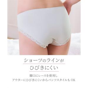 ショーツ レディース やや深ばき丈コーディネー...の詳細画像1
