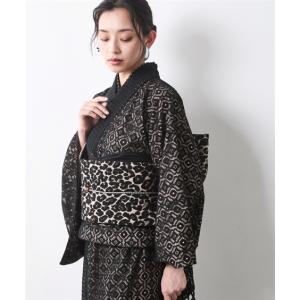 浴衣 レディース 半衿付2部式パッチワーク レ...の詳細画像2