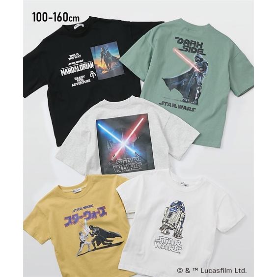 トップス・チュニック Tシャツ 子供服 キッズ スターウォーズ 半袖 プリント 男の子 女の子 夏 ...