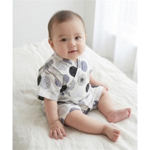 甚平 子供服 ベビー 綿100% ロンパース ...の詳細画像4
