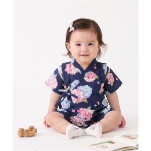 甚平 子供服 ベビー 綿100% ロンパース ...の詳細画像5