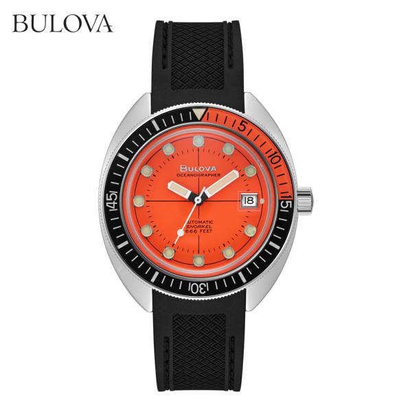 ブローバ 腕時計 メンズ ご購入プレゼントつき BULOVA デビルダイバー 自動巻 96B350 ...