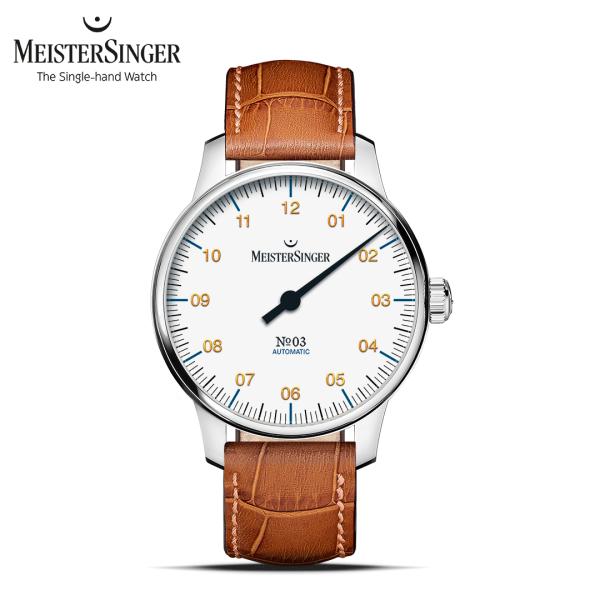 マイスタージンガー ナンバースリー 腕時計 ご購入特典つき 38mm 自動巻 MeisterSing...