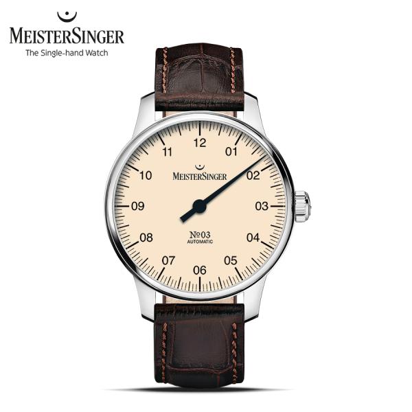 マイスタージンガー ナンバースリー 腕時計 ご購入特典つき 38mm 自動巻 MeisterSing...