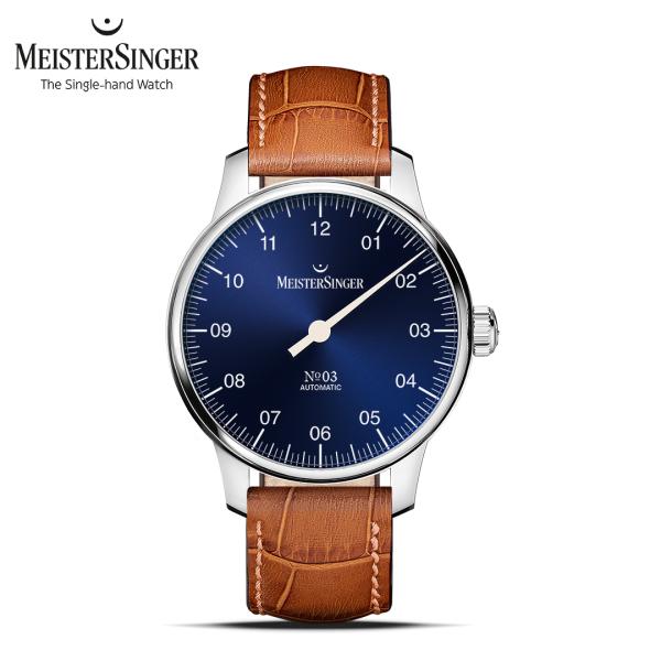マイスタージンガー ナンバースリー 腕時計 ご購入特典つき 38mm 自動巻 MeisterSing...