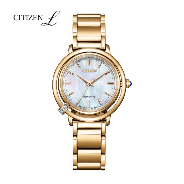 シチズンエル CITIZEN L ご購入特典つき レディース腕時計 エコドライブ EM1093-61...