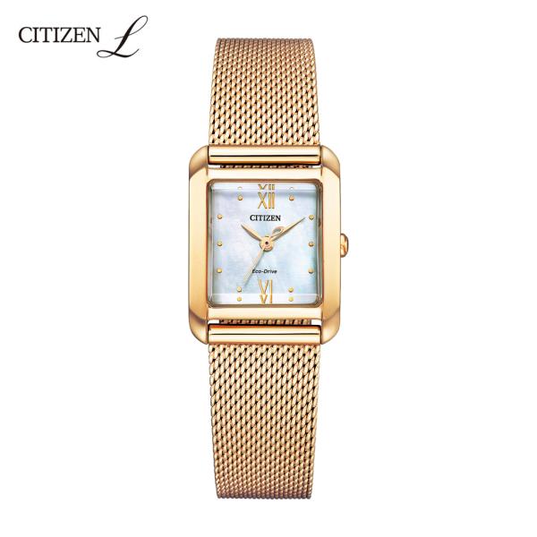 シチズンエル CITIZEN L ご購入特典つき レディース腕時計 替えベルトつき エコドライブ E...