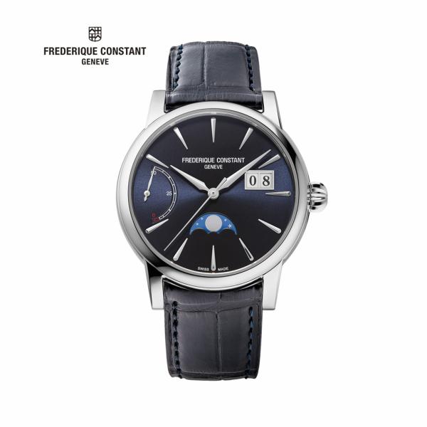 フレデリック・コンスタント メンズ腕時計 ご購入特典つき クラシック パワーリザーブ ビッグデイト ...