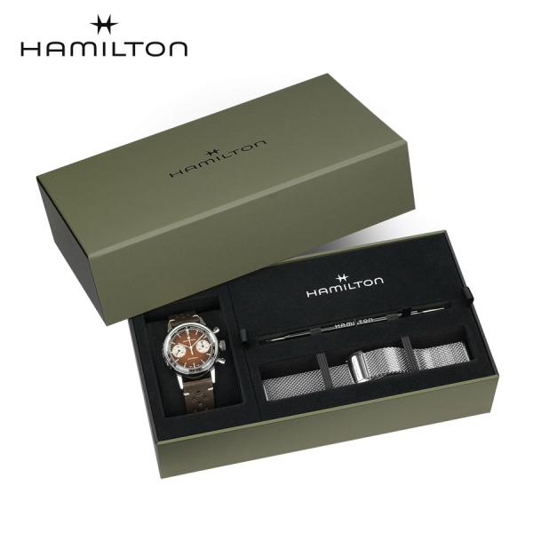 HAMILTON ハミルトン イントラマティック クロノグラフ ご購入特典つき H38429591 ...