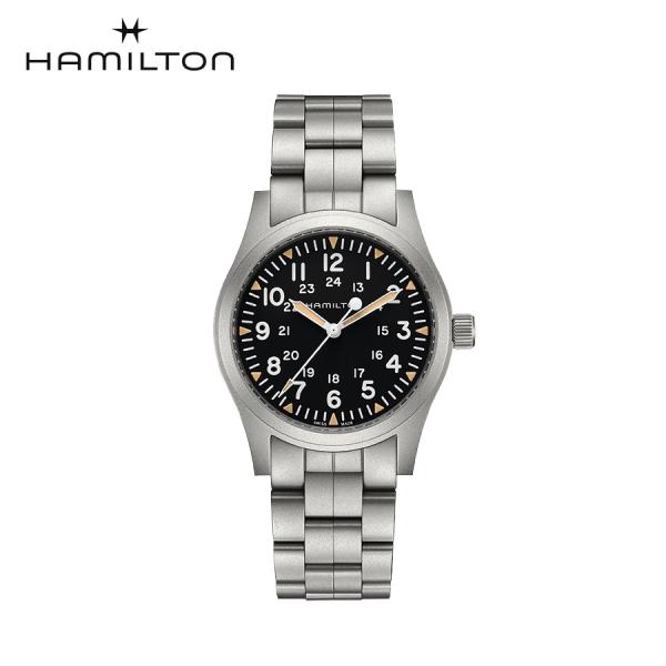 ハミルトン 腕時計 メンズ ご購入プレゼントつき カーキ フィールド H69529133 機械式 4...