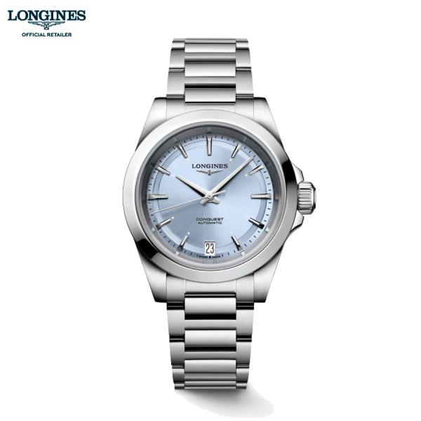 ロンジン コンクエスト ご購入特典つき 腕時計 34mm 自動巻 L34304926