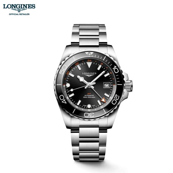 ロンジン ハイドロコンクエスト GMT ご購入特典つき 腕時計 41mm 自動巻 L37904566