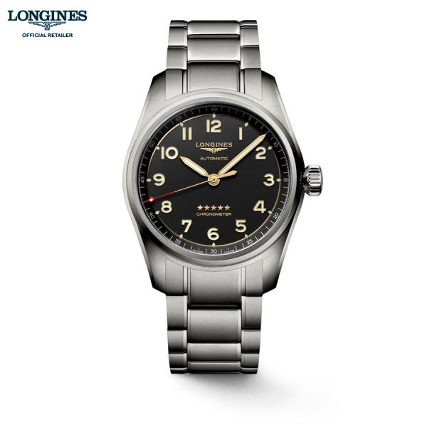 ロンジン スピリット ご購入特典つき 腕時計 40mm チタン 自動巻 COSC L38101536