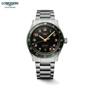 ロンジン 腕時計 メンズ ご購入プレゼントつき スピリット 42mm Zulu Time ズールータイム LONGINES 自動巻 COSC認定クロノメーター L38124636 正規品の商品画像