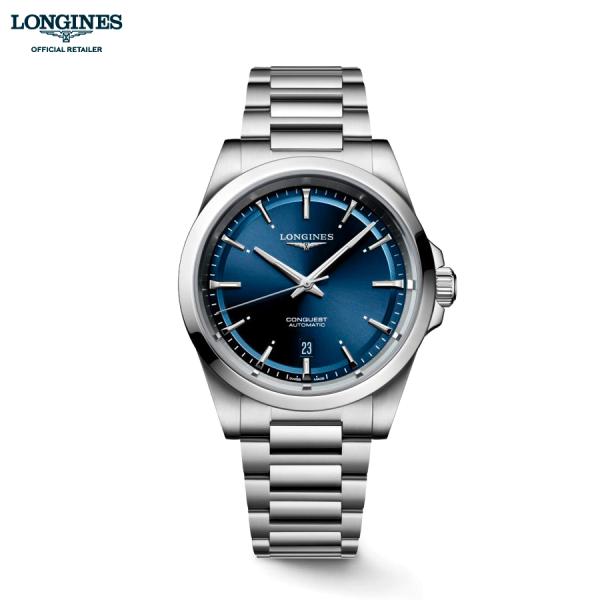 ロンジン 腕時計 メンズ ご購入プレゼントつき コンクエスト 41mm 自動巻 LONGINES L...