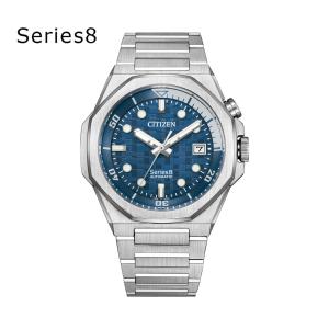 シリーズ8 シチズン 890 メカニカル 自動巻き 腕時計 ブランド メンズ