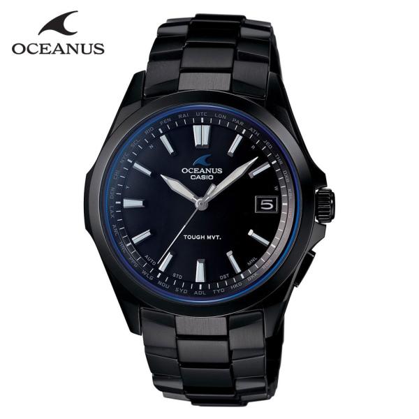 カシオ CASIO オシアナス ご購入特典つき メンズ腕時計 電波ソーラー チタン OCW-S100...