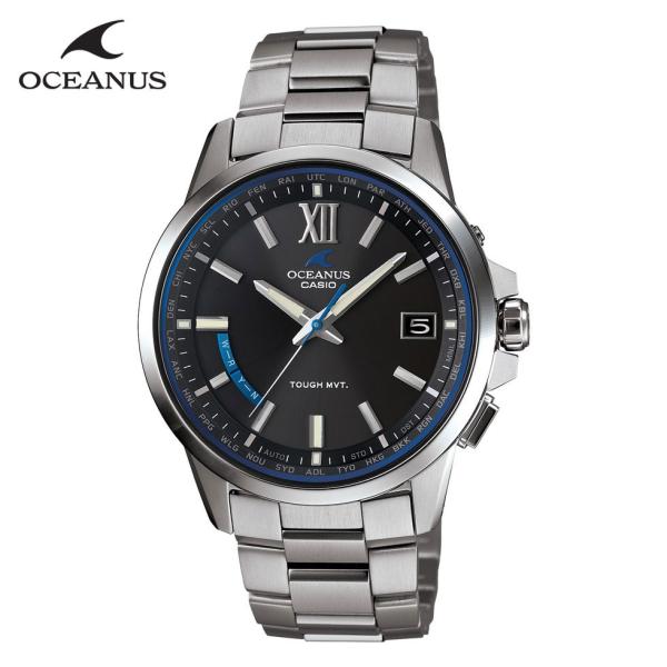 カシオ CASIO オシアナス ご購入特典つき メンズ腕時計 電波ソーラー チタン OCW-T150...