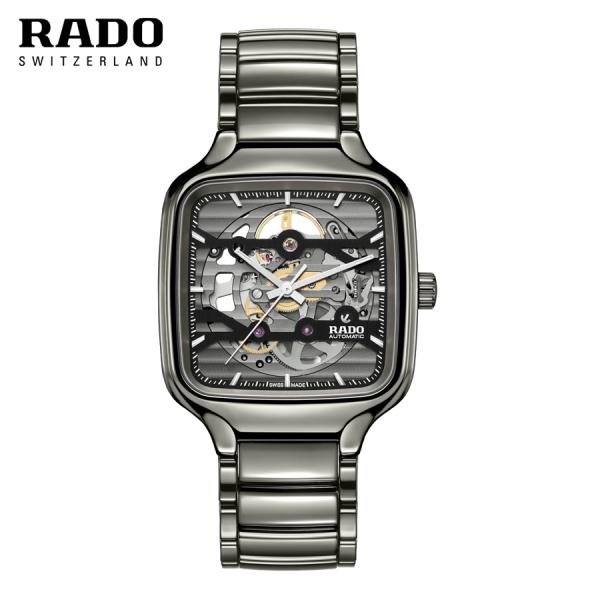ラドー RADO 腕時計 メンズ ご購入プレゼントつき トゥルー スクエア スケルトン R27125...