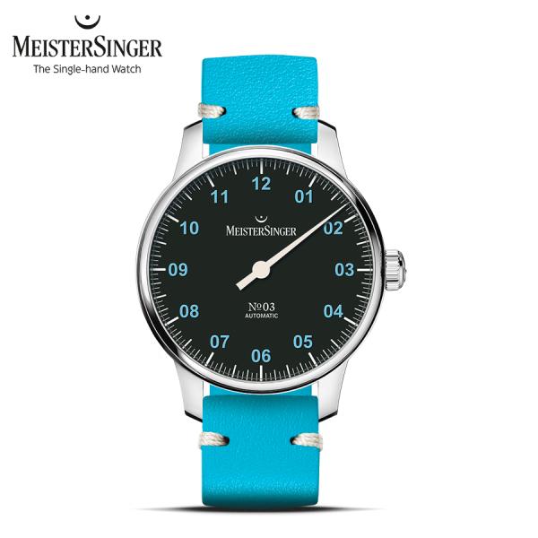 マイスタージンガー ナンバースリー 腕時計 ご購入特典つき 38mm 自動巻 MeisterSing...