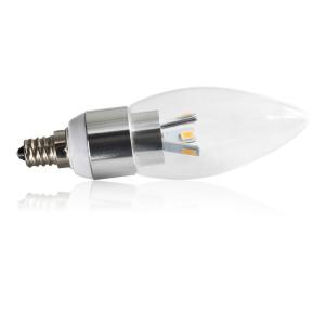 LED電球 調光器対応 シャンデリア型 40W...の詳細画像1