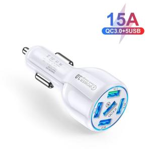 シガーソケット 4ポートUSB 急速QC3.0...の詳細画像2